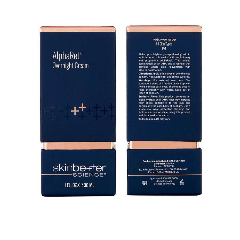 SkinBetter Science AlphaRet® Overnight Face Cream