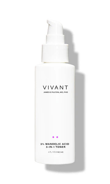 Vivant Skin Care 3% Mandelic Acid 3-IN-1 Toner