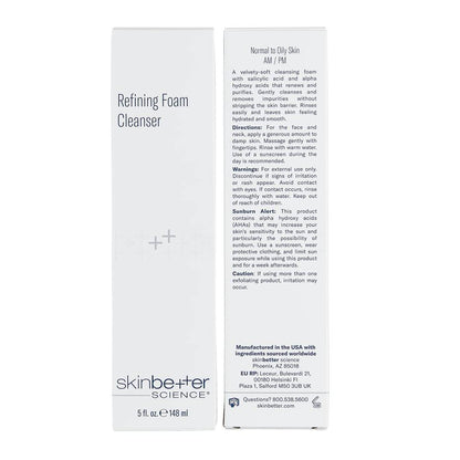 SkinBetter Science Refining Foam Cleanser