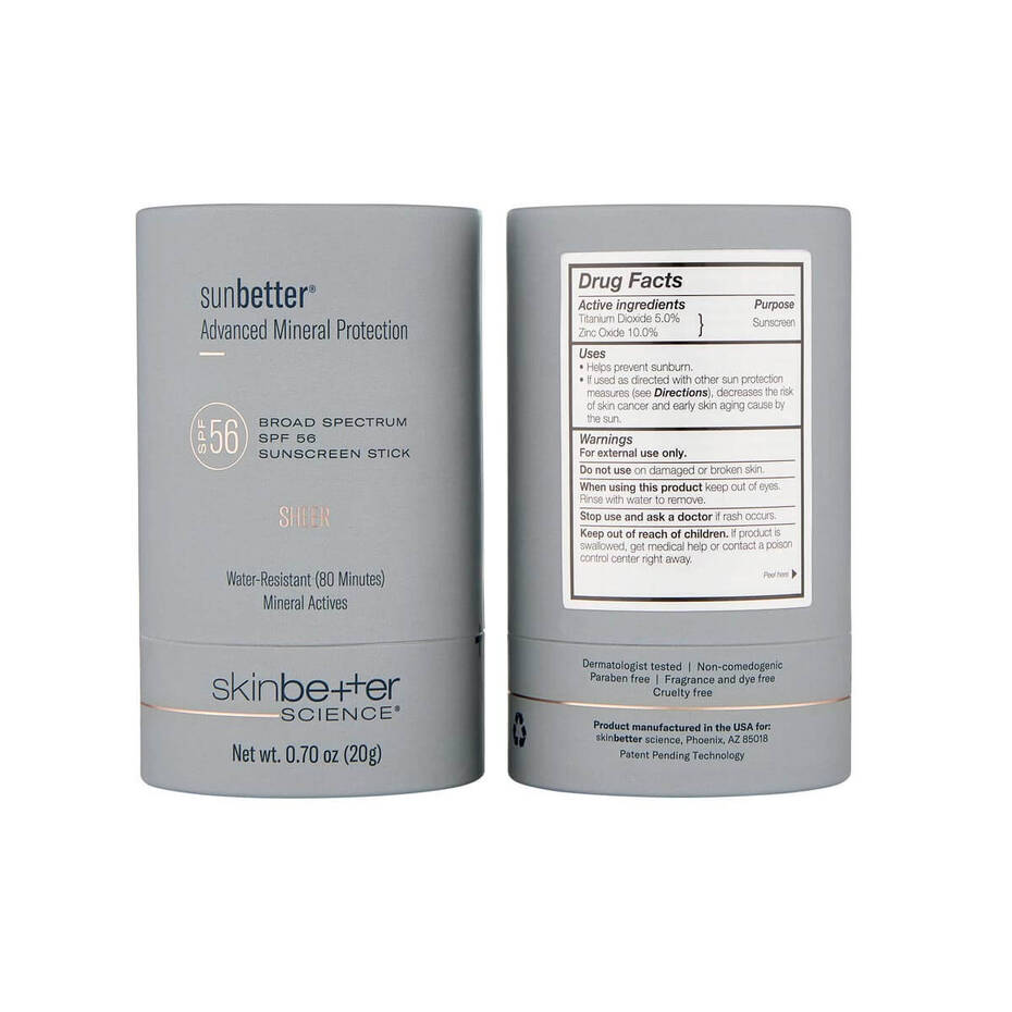 SkinBetter Science Sunbetter Sheer SPF 50 Mineral Sunscreen Stick