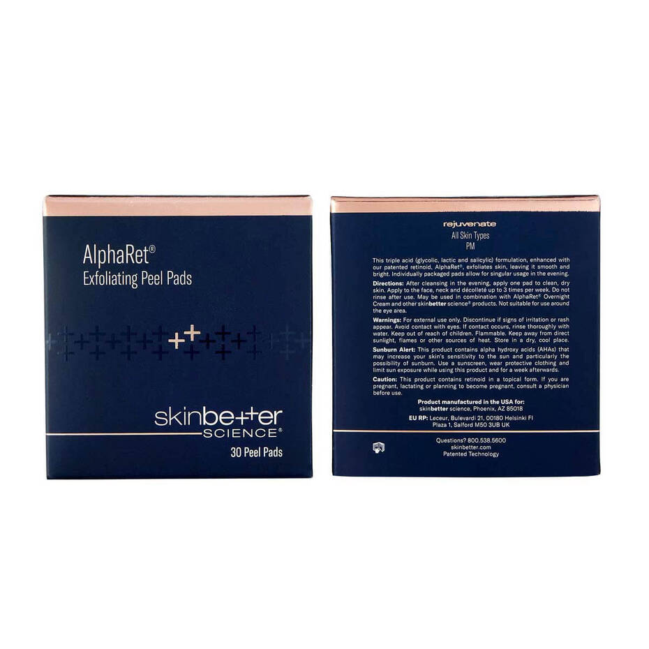 SkinBetter Science AlphaRet® Exfoliating Facial Peel Pads